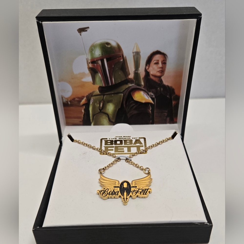 Star Wars Book of Boba Firespray Pendant Necklace